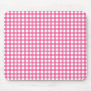 Rosa Gingham Mouse Pad Musmatta