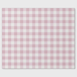 Rosa Gingham Presentpapper