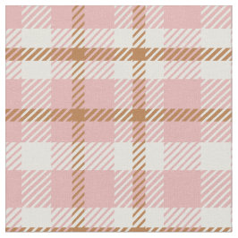 Rosa Gingham tartan buffel plaid sommar picknick Tyg