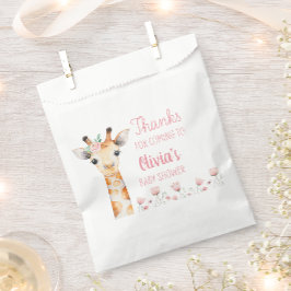 Rosa Giraffe Baby Shower