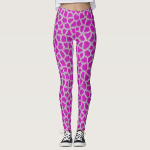 Rosa Giraffe Leggings