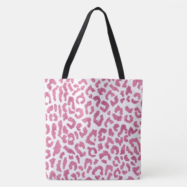 Rosa Giraffe Mönster Tygkasse (Framsida)