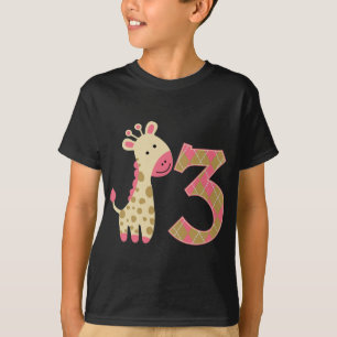 rosa Giraffe T-shirt