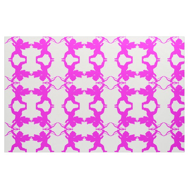 Rosa Girl Girl Angel Fabric Tyg (Fat Quarter)