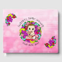 Rosa Girl Girl Baby Shower Caucasian Baby Whimsica
