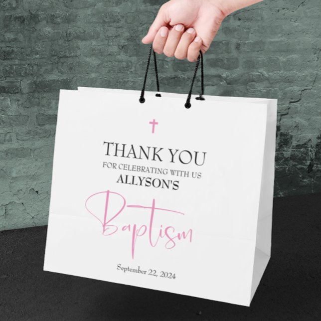 Rosa Girl Girl Baptism (Skapare uppladdad)