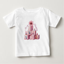 Rosa Girl Rainbow Star Birthday T Shirt