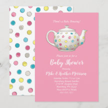 Rosa Girl, Tea Party Baby Shower