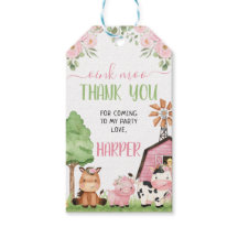 Rosa Girls Blommigt Barn Boskap Birthday