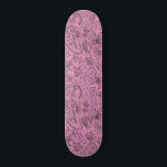 Rosa Girly Boho Sketch Glitter Glam Monogram Mini Skateboard Bräda 18,5 Cm<br><div class="desc">Modern boho girly chic faux rosa glitter med skisserade mönster. Monogram med ditt namn. Titta på vågrät och titta i avsnittet rosa för grund höger för att se ditt namn. Roligtens svarta och rosa-design. Perfekt för alla sidopromenader till gaturidning.</div>
