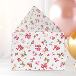 Rosa Girly Cowgirl Boots Bows Coquette Mönster