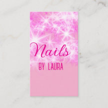 Rosa girly glitter nagel Lägg till namn webbplats 