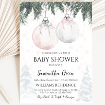 Rosa Glad Liten Baby Shower