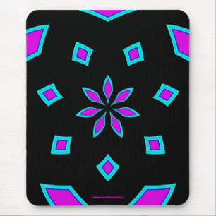 Rosa glädje Mousepad Musmatta