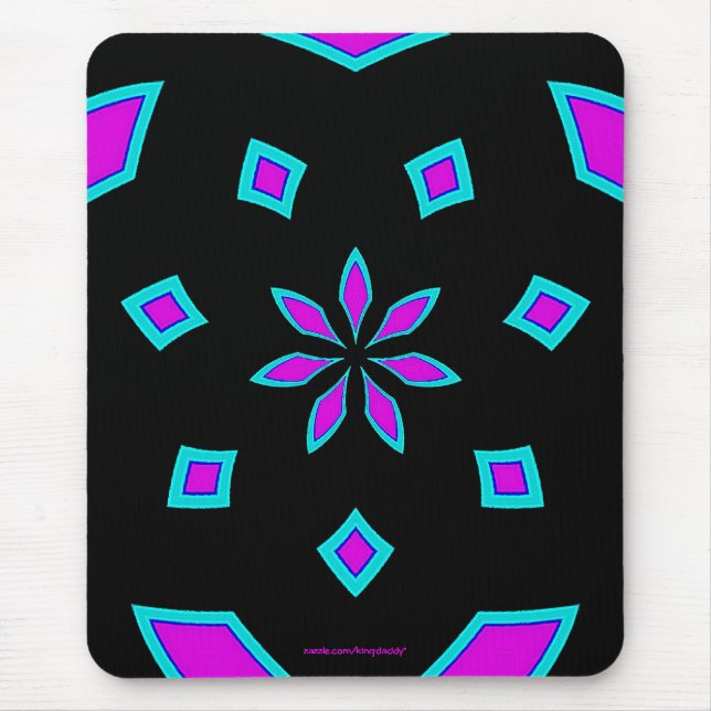 Rosa glädje Mousepad Musmatta (Framsidan)