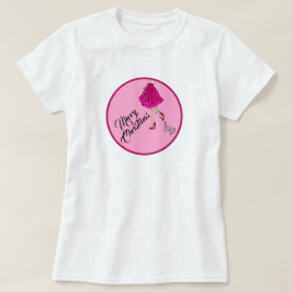 Rosa Glam Jul  T Shirt