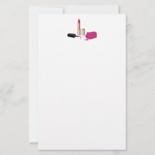 Rosa Glam Lipstick & Nagel polska Beauty Thmet
