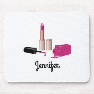 Rosa Glam Lipstick & Nagel polska Beauty Thmet Musmatta