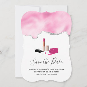 Rosa Glam Lipstick & Nagel polska Beauty Thmet Spara Datumet