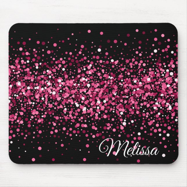 rosa, glamorös , glitter musmatta (Framsidan)
