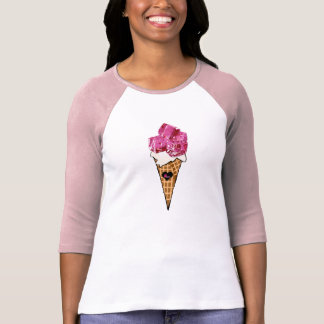 Rosa glasskotteskjorta t-shirt