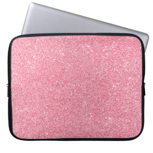Rosa glitter, abstrakten struktur vid jul. laptop fodral