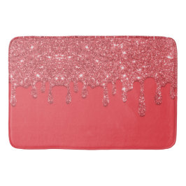 Rosa Glitter Bath Mat Badrumsmatta