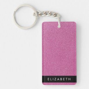 Rosa Glitter, Glitter, bakgrund, ditt namn