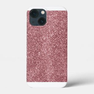 Rosa Glitter Iphone case