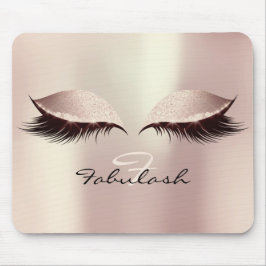 Rosa  Glitter Monogram Beauty Lash Makeup Musmatta