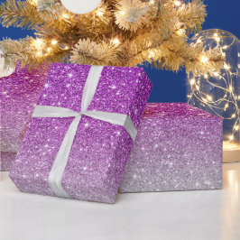 Rosa Glitter Mönster Presentpapper