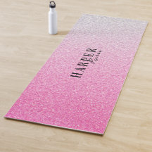  Rosa glitter personlig signatur