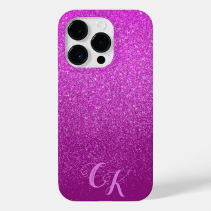 Rosa Glitter Shimmer Personlig Phone Case