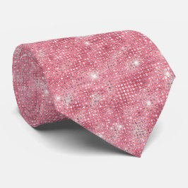 Rosa Glitter Tie Slips