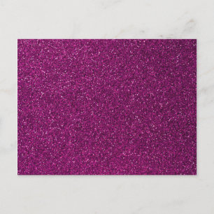 Rosa glitter vykort