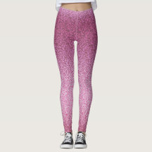 Rosa Glittery-övertoning