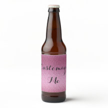 Rosa Glittery-övertoning