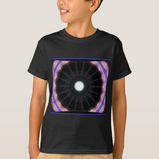 Rosa Glow T-Shirt-för barn Tröja (Framsida)
