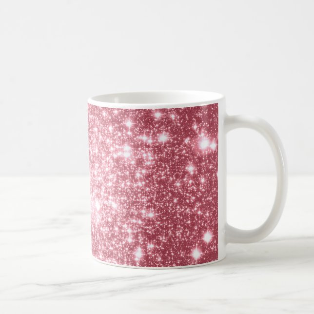 Rosa gnista kaffemugg (Höger)