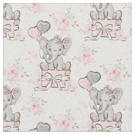 Rosa Gnistra Elephant Tyg