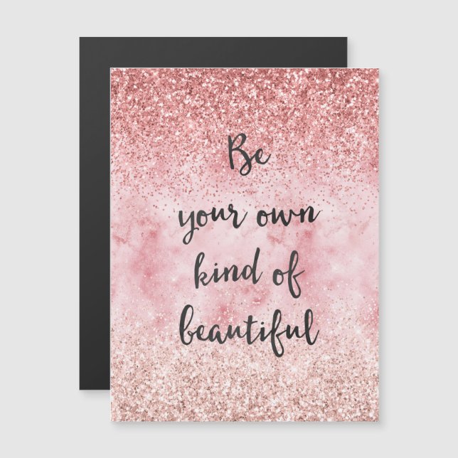 Rosa Gnistra Girly Glitzy Glam Glitter BeSnygg (Fram/baksida)