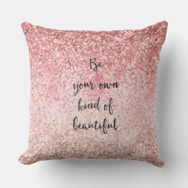 Rosa Gnistra Girly Glitzy Glam Glitter BeSnygg Kudde