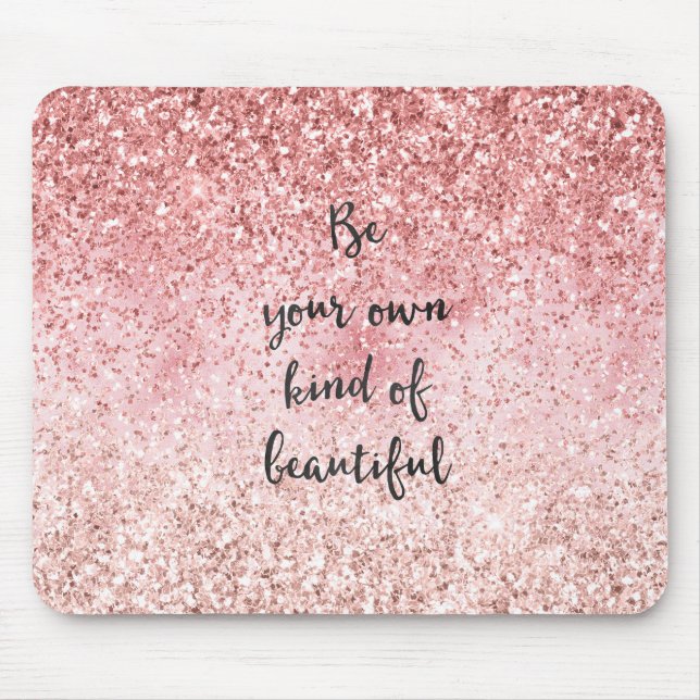 Rosa Gnistra Girly Glitzy Glam Glitter BeSnygg Musmatta (Framsidan)