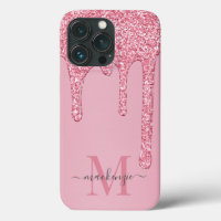 Rosa Gnistra Glam Glitter Drives Monogram