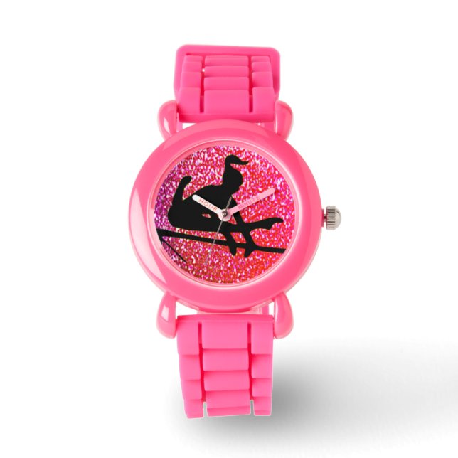 Rosa Gnistra Gymnast eWatch Watch Watch Armbandsur (Framsida)