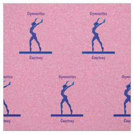 Rosa Gnistra Gymnastics Beam Fabric Tyg