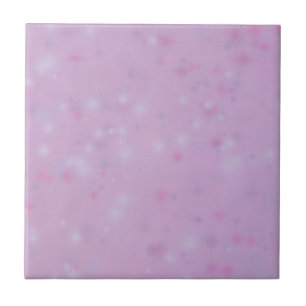 Rosa Gnistra, liten keramik Tile Kakelplatta
