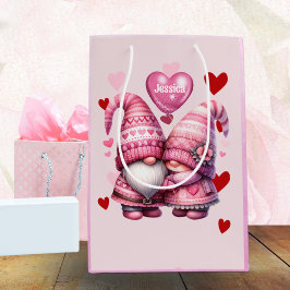 Rosa Gnome Valentine par