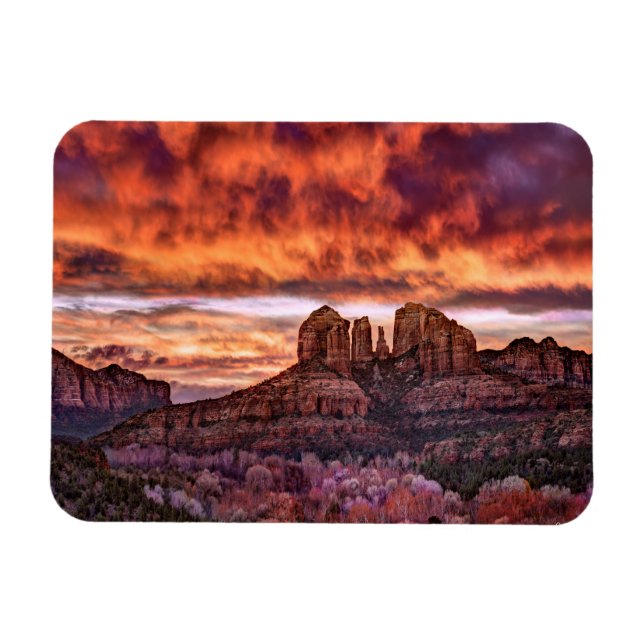 Rosa God morgon Glory Magnet (Horisontell)