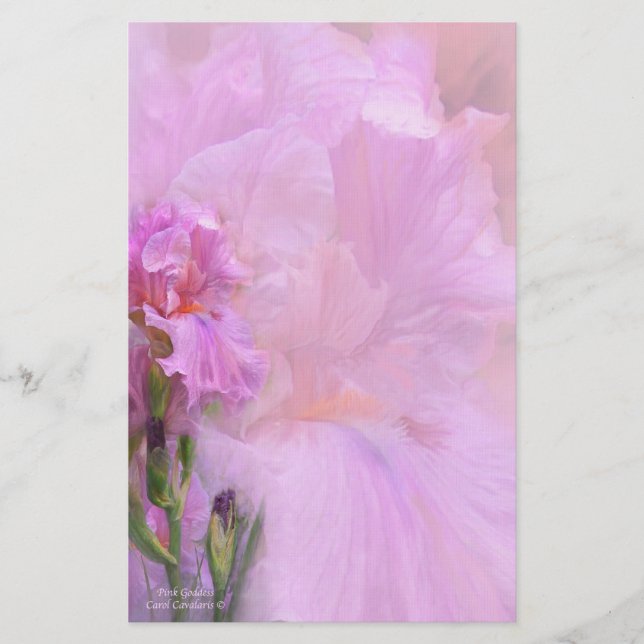 Rosa Goddes Stationery Brevpapper (Framsida)